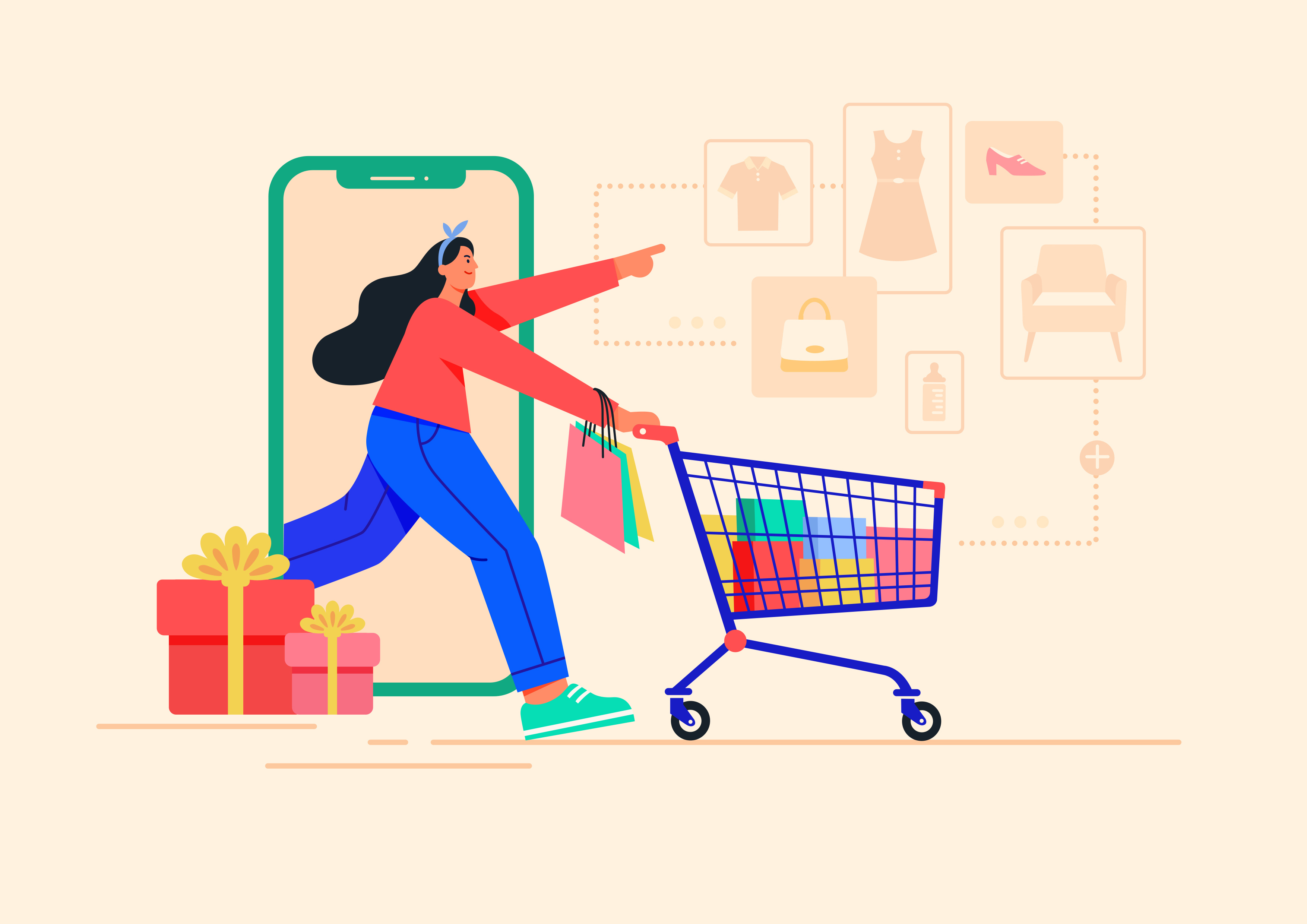 韩国2022年1月网购交易额约869亿元人民币同比增11.5%