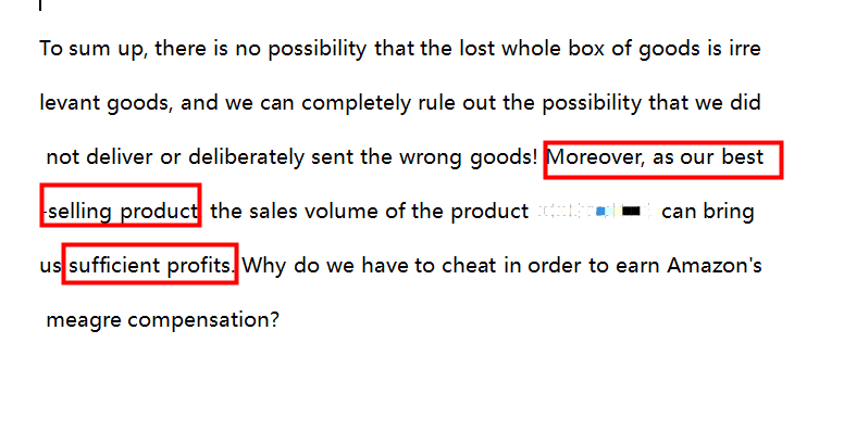 亚马逊电话留错了